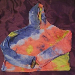 Tye dye crop top